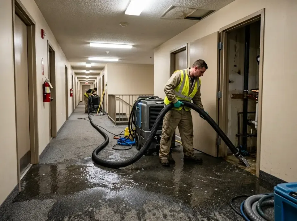 multi-unit-apartment-hallway-f-005 — frequently asked questions, Emergency Burst Pipe Water Extraction & Removal in Antioch,…